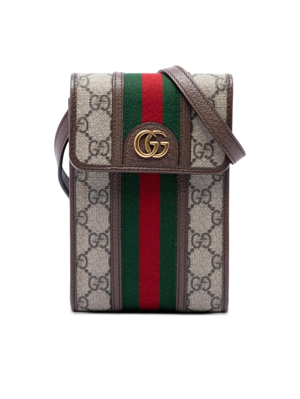 Gucci Ophidia Vertical Flap Crossbody #376037G78B